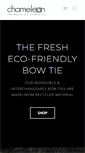 Mobile Screenshot of chameleonbowties.com